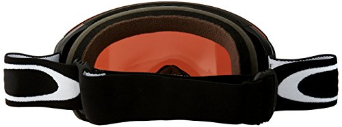 Oakley Flight Deck XM - Gafas de esquí/snowboard, Blanco Mate (Matte White) - (con logo blanco, banda negra y lente prizm zafiro iridio), Talla Única