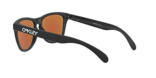 Oakley Frogskins Gafas, Negro, 55 Unisex Adulto
