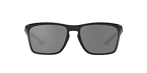 Oakley OO9448 Sylas Sunglasses, Black Ink/Black Iridium Polarized, 57 mm