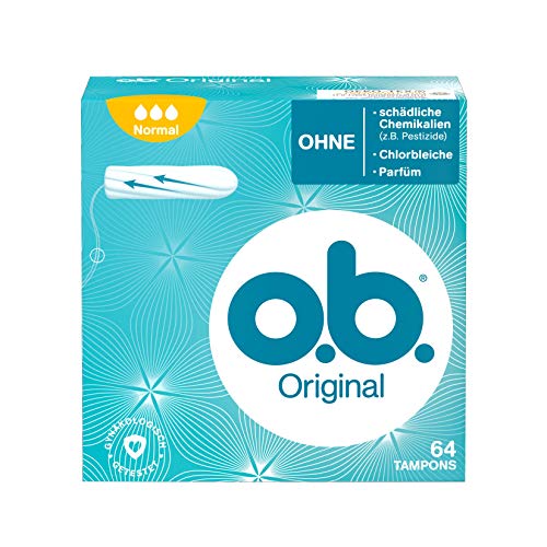 O.b. Original normal tampones con surcos Hundidas, para una protección fiable
