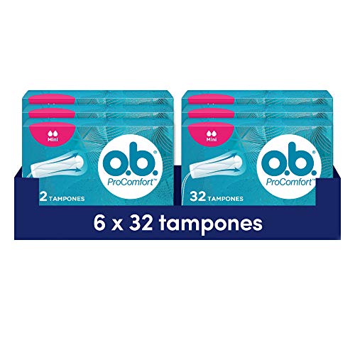 O.B. ProComfort Tampones con Tecnología de Ajuste Dinámico y Superficie SilkTouch, Comodidad y Protección Fiable, 192 unidades