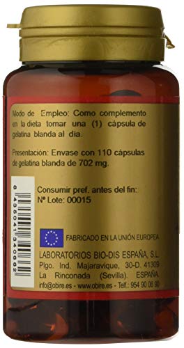 Obire - Borraja + vitamina E, 500 mg, 110 perlas