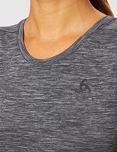 Odlo Women's Performance Light Base Layer Singlet, Grey Melange, XS