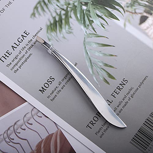 Olakin Pinzas Profesionales para Eliminar Cejas, Acero Inoxidable Pinzas de Precisión para Cejas para Depilación Encarnada, Herramienta de Belleza Diaria para Mujeres y Hombres