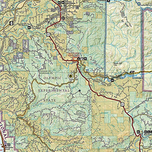Olympic National Park: Trails Illustrated National Parks (Trails Illustrated Maps) [Idioma Inglés]: 216 (National Geographic Trails Illustrated Map)