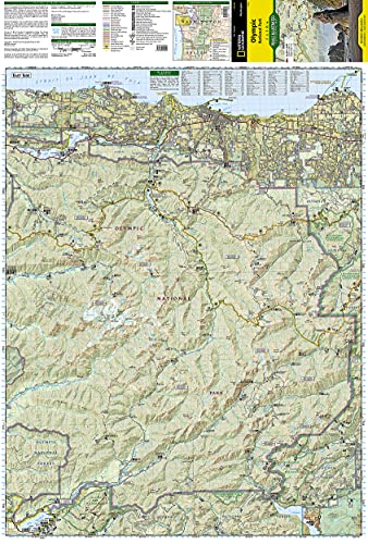 Olympic National Park: Trails Illustrated National Parks (Trails Illustrated Maps) [Idioma Inglés]: 216 (National Geographic Trails Illustrated Map)
