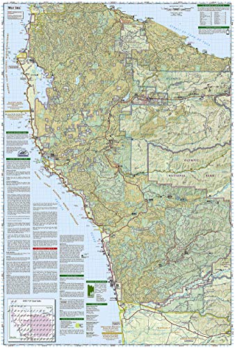 Olympic National Park: Trails Illustrated National Parks (Trails Illustrated Maps) [Idioma Inglés]: 216 (National Geographic Trails Illustrated Map)