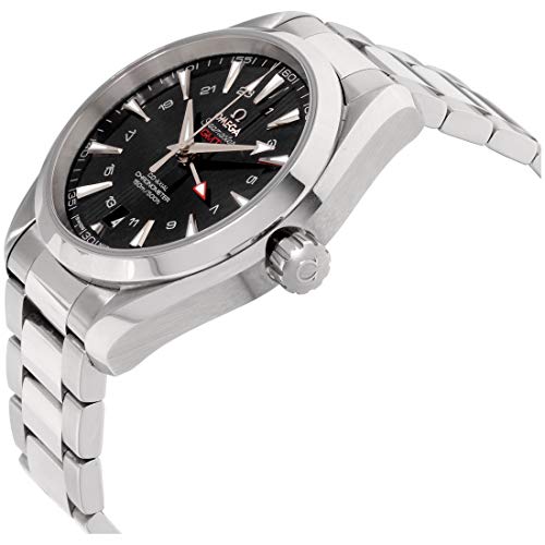 Omega Seamaster Aqua Terra GMT Reloj automático de acero inoxidable con esfera negra 231.10.43.22.01.001