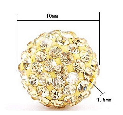 OMH FACTORY 10 UNIDS VARIEDAD COLOR CLAY RHINESTONE AAA ++ CRISTAL AJUSTE BIAGI PULSERA DE BIAGI ANTIGUO PAVLE DECPO BLL BLL BEADS 8mm 10mm 12mm joyería ( Color : Lavender , Item Diameter : 12mm )