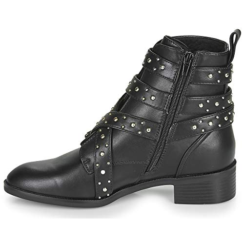Only Bright 14 PU Stud Boot Botines/Low Boots Mujeres Negro - 39 - Botas De Caña Baja Shoes