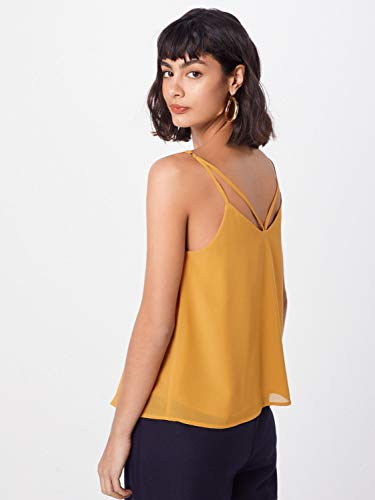 Only NOS Onlmoon SL Top Noos Wvn Camiseta, Amarillo (Mango Mojito Mango Mojito), 38 (Talla del Fabricante: 36.0) para Mujer
