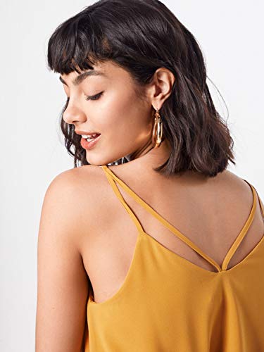 Only NOS Onlmoon SL Top Noos Wvn Camiseta, Amarillo (Mango Mojito Mango Mojito), 38 (Talla del Fabricante: 36.0) para Mujer