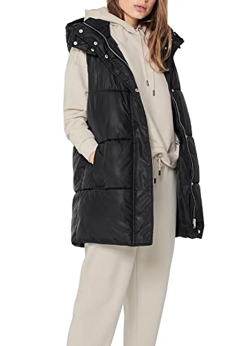 Only Onldemy Otw Noos-Riñonera Acolchada Chaqueta, Negro, XL para Mujer