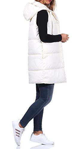 Only Onlnewasta CC Otw-Faldón para Cintura Chaleco, Cloud Dancer, S para Mujer