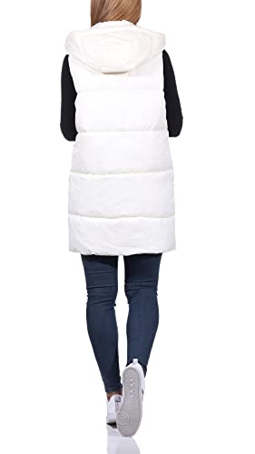 Only Onlnewasta CC Otw-Faldón para Cintura Chaleco, Cloud Dancer, S para Mujer