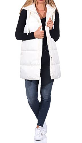 Only Onlnewasta CC Otw-Faldón para Cintura Chaleco, Cloud Dancer, S para Mujer