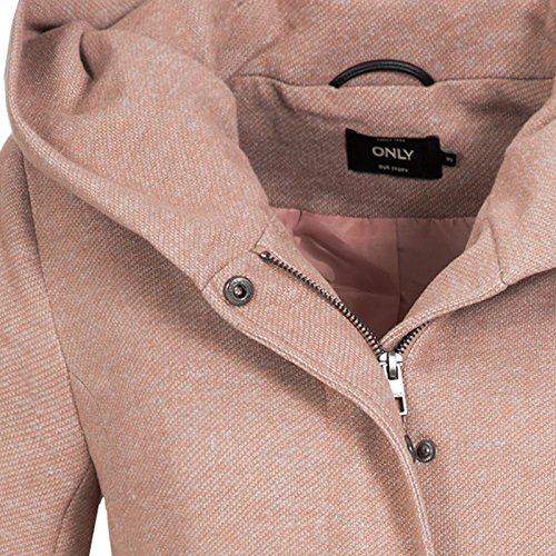 Only Onlsedona Light Coat Otw Noos Chaqueta, Mocha Mousse Detail : Melange, L para Mujer