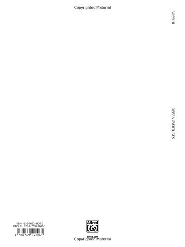 Opera Overtures (Kalmus Classic Editions)
