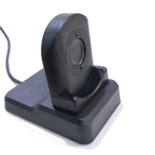 ORETG45 Cargador de reloj inteligente ABS accesorios verticales inalámbricos, simple protección contra arañazos, portátil, para el hogar, oficina, base de carga, adaptador para Fossil Gen 4 5