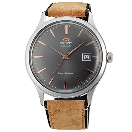 Orient Reloj Analógico para Hombre de Automático con Correa en Cuero FAC08003A0