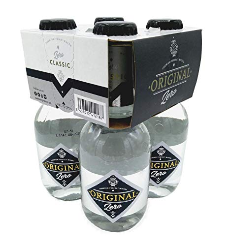 ORIGINAL Classic ZERO Premium Tonic Water 20cl - 6 x Pack de 4 unidades (24u)