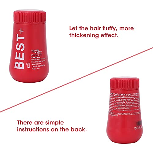 OSiS + Dust IT Polvo matificante, 10 g Polvo para el cabello con control de aceite, Oculta la caída del cabello, Textura esponjosa mate, Polvo de volumen para peinar el cabello Adecuado para la raíz d
