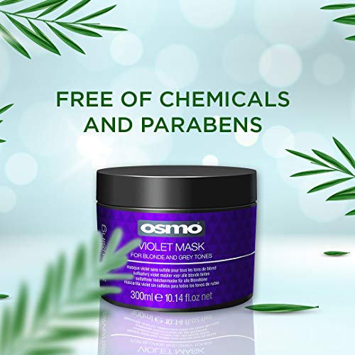 OSMO Silverising Violet - Mascarilla para cabello (300 ml)