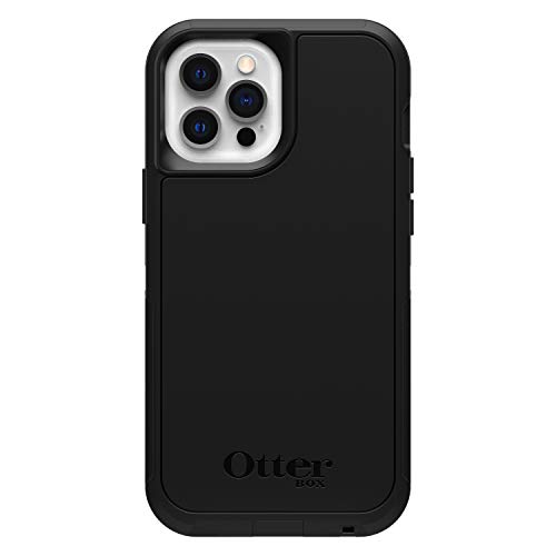 OtterBox Defender XT, protección resistente con MagSafe para iPhone 12 Pro Max, Negro