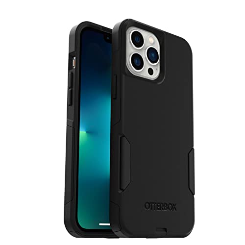 OtterBox para Apple iPhone 13 Pro Max / iPhone 12 Pro Max, Funda Anticaídas, Commuter Series, Negro