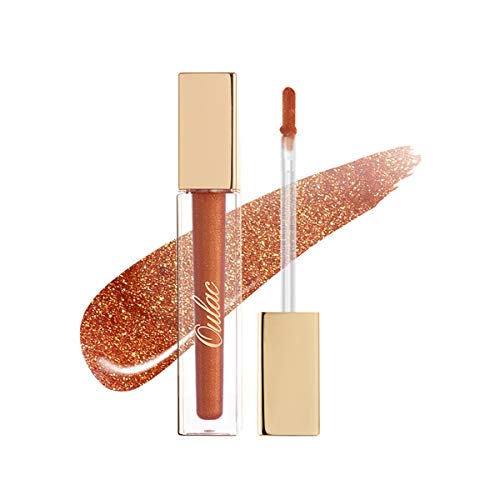 Oulac Brillar de cristal Gloss Labios, Lip Plumper Impermeable Larga Suave, Ultrahidratante y de alto impacto, De aspecto más completo Maquillaje, 4,5 ml, Niño trofeo (C02)