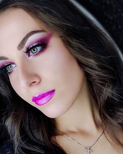 Oulac Metálico Brillar Pintalabios, Brillo 3D Mate de Larga Duración, Alto Pigmentado y de Alto Impacto, Impermeable y Resistente al Sudor Color de Maquillaje Lápiz Labial, 4.3 gr, Velocidad (15)