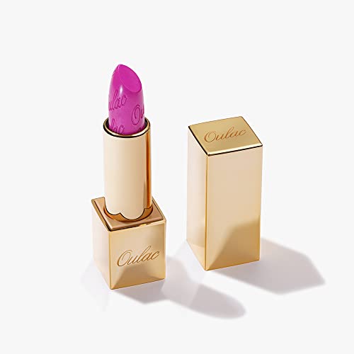 Oulac Metálico Brillar Pintalabios, Brillo 3D Mate de Larga Duración, Alto Pigmentado y de Alto Impacto, Impermeable y Resistente al Sudor Color de Maquillaje Lápiz Labial, 4.3 gr, Velocidad (15)