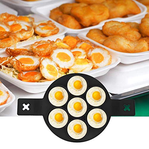 Oumefar Moldes para panqueques Silicona orgánica Bandeja para Hornear de Silicona Multiusos para sándwich