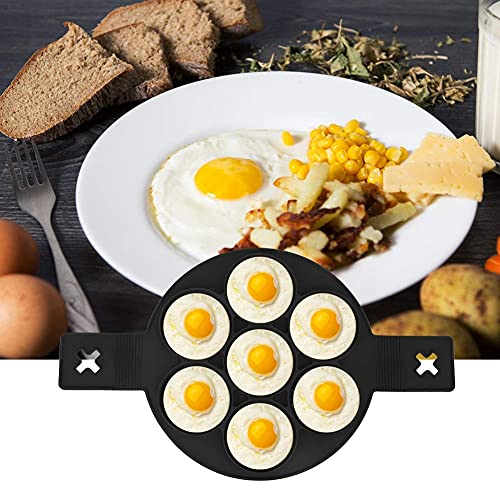 Oumefar Moldes para panqueques Silicona orgánica Bandeja para Hornear de Silicona Multiusos para sándwich