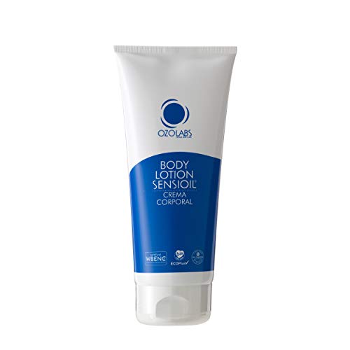 OZOLABS® | Crema Corporal con los beneficios de los aceites orgánicos ozonizados | Activa la producción de elastina y colágeno | Sello EcoPlus | ISO 9001 | 200 ml