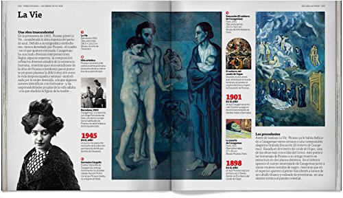 Pablo Picasso, las obras de su vida | Producto Licenciado | Libro Picasso Tapa Blanda | Edición 2019 | ISBN 978-84-9103-107-9