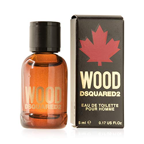Pack 25 mini perfumes para hombre como detalles de boda para invitados Dsquared2 Wood Eau de toilette 5 ml. original