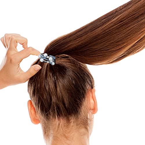 Pack de 12 bobinas de pelo trenzadas para diferentes tipos de cabello, rizado, largo o corto.