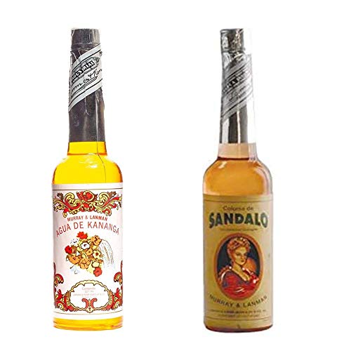 PACK DE DOS BOTELLAS DE AGUA DE SÁNDALO 221ml Y OTRA DE KANANGA 221ml