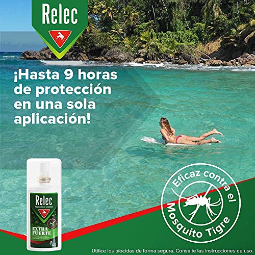 Pack Relec antimosquitos Spray Extra Fuerte + Relec Post-Picaduras – Spray repelente de mosquitos, con eficacia y protección contra el mosquito tigre, hasta 9h de protección contra los mosquitos