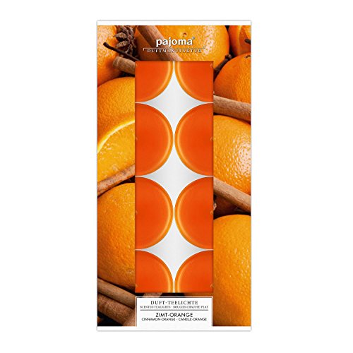 Pajoma Velas de té aromáticas, Naranja