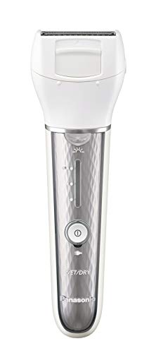 Panasonic ES-EL9A-S503 - Depiladora Eléctrica para Mujer (Wet&Dry, Inalámbrica, LED, 3 Velocidades, Cabezal Flexible, 8 Accesorios Incluidos: Exfoliador, Para Bikini, Para Pieles Sensibles, Axilas)