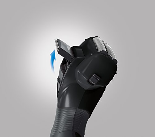 Panasonic ES-SL33-K503 - Afeitadora eléctrica para hombre, Wet&Dry, recargable, 3 hojas de acero inoxidable, 13.000 oscilaciones, 100% lavable, negro