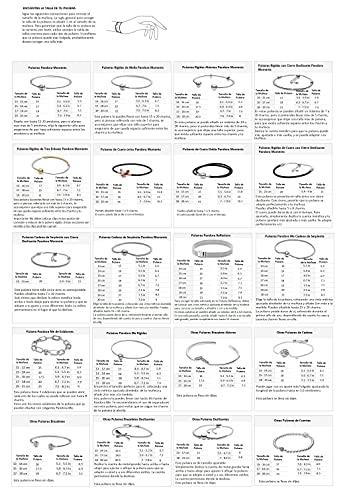 PANDORA Pulsera Charm Mujer Plata - 597125CZ2