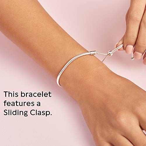 PANDORA Pulsera Charm Mujer Plata - 597125CZ2