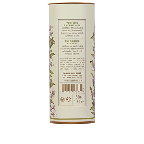 Panier des Sens Eau de Toilette, fragrancia Verbena - Made in France - 50ml