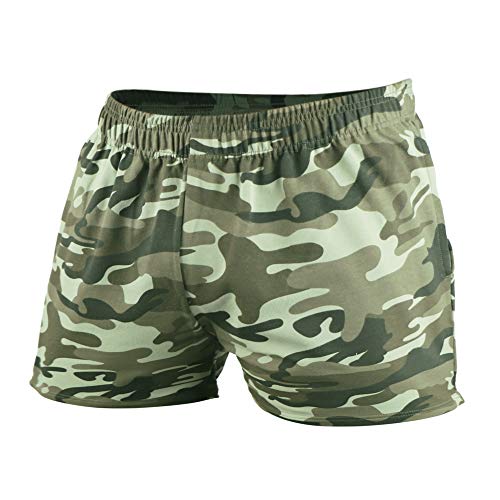 Pantalones Cortos De Entrenamiento De Fitness para Hombres 3 Pulgadas Ocio En Casa Correr Moda única En Gimnasio O Entrenamiento