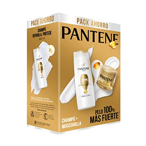 PANTENE Pro-v pack champú repara y protege bote 360 ml + mascarilla 300 ml