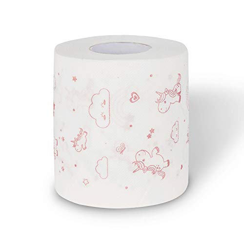 Papel higiénico de unicornio: simpático papel higiénico con aroma a palomitas de maíz. (Unicornio)