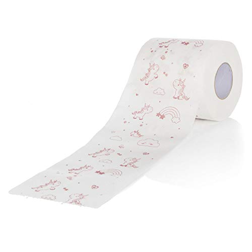 Papel higiénico de unicornio: simpático papel higiénico con aroma a palomitas de maíz. (Unicornio)